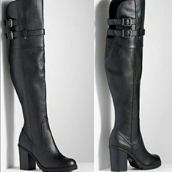 vera wang over the knee boots